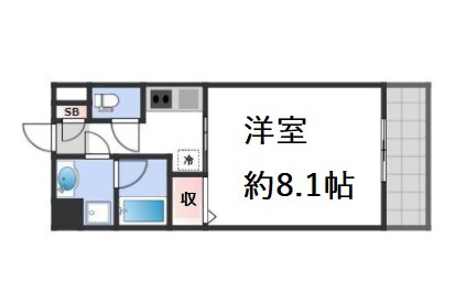 【間取り】 | エグゼ大阪ドームⅡ
