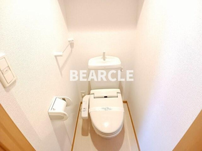 【トイレ】 | プリムローズ四条 | シンプルで使いやすいトイレです