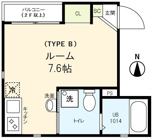 【間取り】 | エスト清澄白河