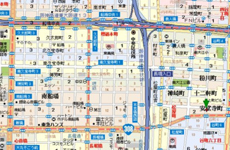 【地図】 | プロシード大阪城南