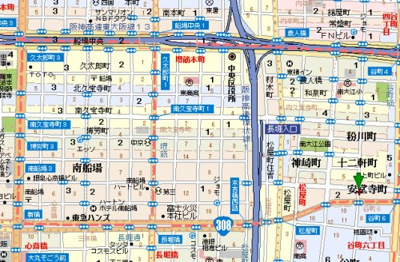 【地図】 | プロシード大阪城南