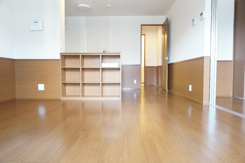 熊本市中央区保田窪２丁目のアパートの居間・リビング