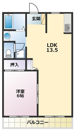 【間取り】 | 第二大清水ハイツ