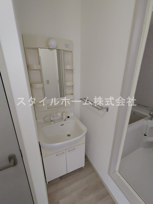 【洗面所】 | 第二大清水ハイツ | 脱衣スペースもあります