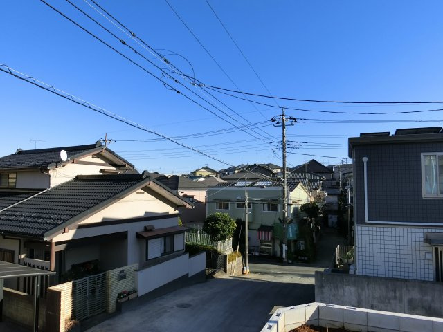 鷺沼台３丁目　新築分譲住宅　の展望|1号棟リビングからの眺め