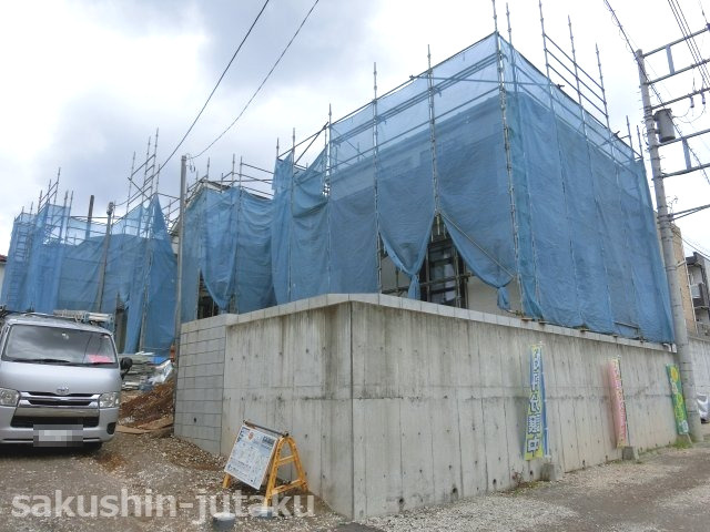 鷺沼台３丁目　新築分譲住宅　の外観|令和4年6月9日撮影