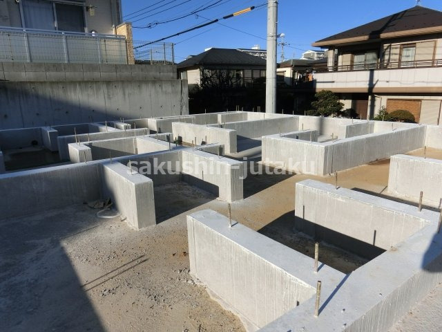 鷺沼台３丁目　新築分譲住宅　の外観|鷺沼台３丁目　新築戸建　全３棟　全棟カースペース２台　