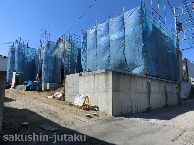 鷺沼台３丁目　新築分譲住宅　の外観