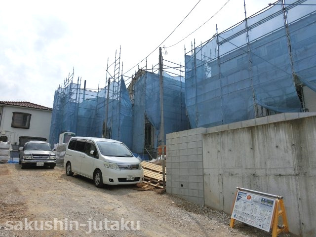 鷺沼台３丁目　新築分譲住宅　の外観|鷺沼台３丁目　新築戸建　全３棟　いよいよ７月に堂々完成予定！