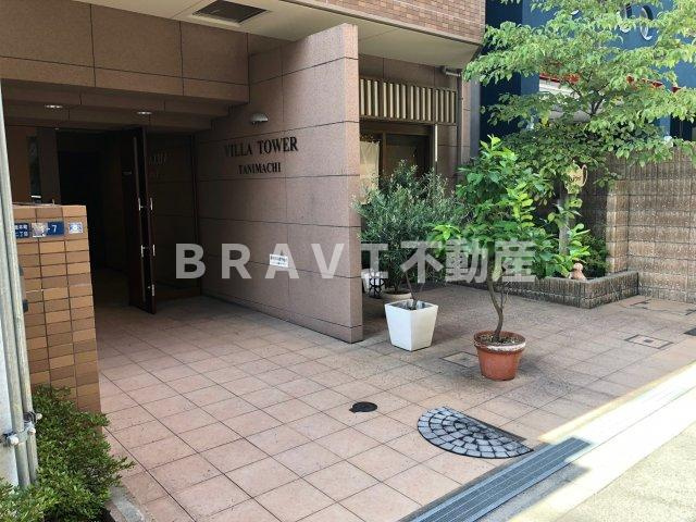 ヴィラタワー谷町　BRAVI不動産の外観パース|【ヴィラタワー谷町】こちら、外観パースです