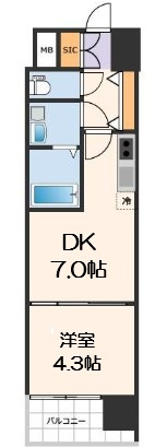 【間取り】 | レオンコンフォート九条ガレリア