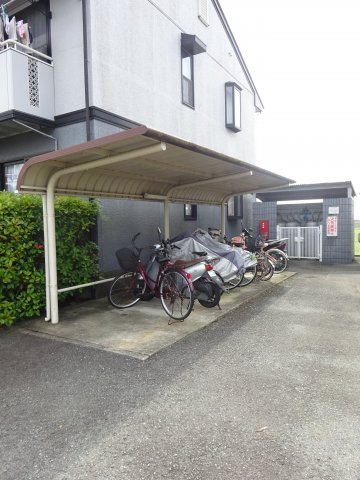 パピオン津福【10,000円キャッシュバック対象物件】のその他共用部分|駐輪場です