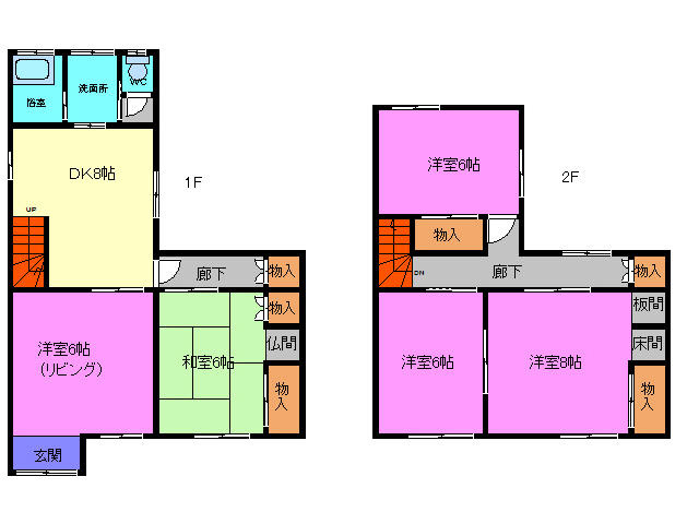 【間取り】 | 間取図（平面図）