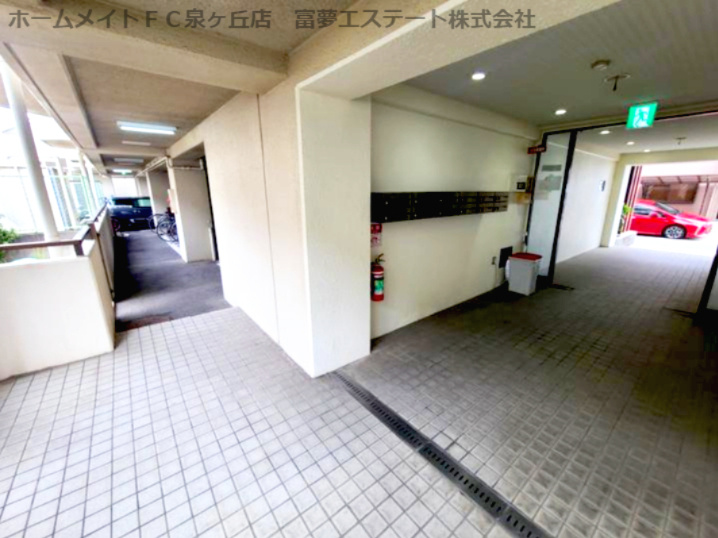 プランドール土師のロビー