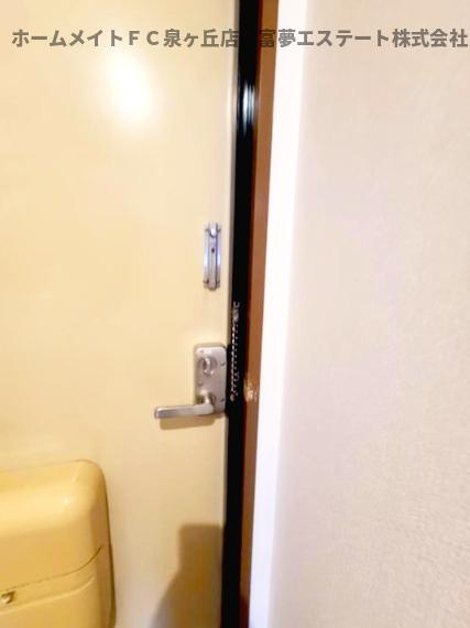 プランドール土師の玄関