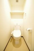 熊本市南区田井島２丁目の賃貸マンションのトイレ
