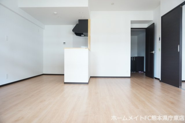 熊本市南区田井島２丁目の賃貸マンションの居間・リビング