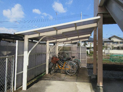 【その他共用部分】 | エスティハイツ | 駐輪場