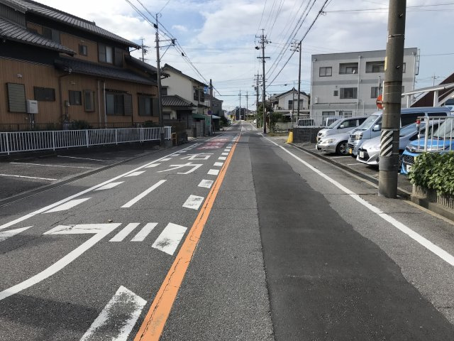 セジュール中後の周辺|前面道路