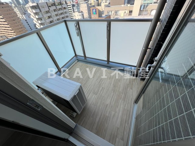 La Douceur谷町（旧 ミラージュパレス谷町ブライト）　BRAVI不動産のバルコニー|【ミラージュパレス谷町ブライト】お洗濯にも便利なバルコニー付き