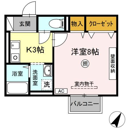 たんぽぽの間取り