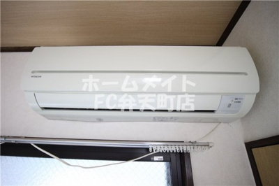 【設備】 | ボンジュール南市岡 | エアコン付です