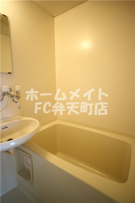 【浴室】 | ボンジュール南市岡 | 日々の疲れを癒すお風呂付です