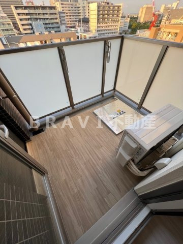 La Douceur谷町（旧 ミラージュパレス谷町ブライト）　BRAVI不動産のバルコニー|【ミラージュパレス谷町ブライト】お洗濯にも便利なバルコニー付き