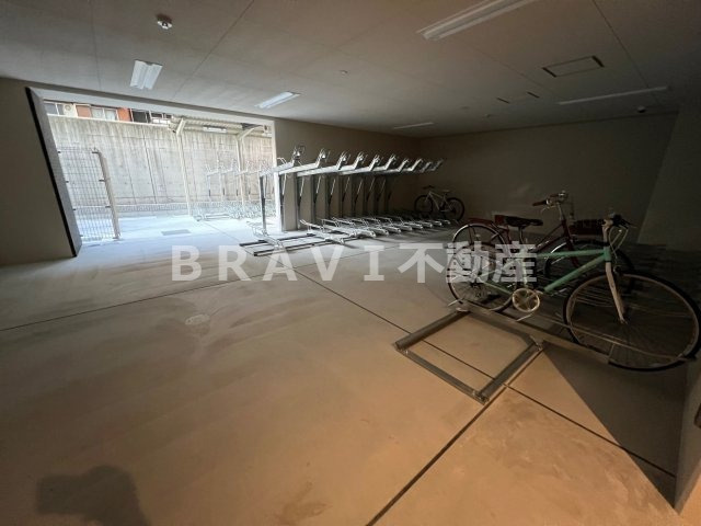 La Douceur谷町（旧 ミラージュパレス谷町ブライト）　BRAVI不動産のその他共用部分|【ミラージュパレス谷町ブライト】駐輪場