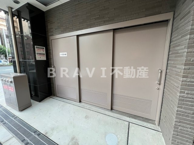 La Douceur谷町（旧 ミラージュパレス谷町ブライト）　BRAVI不動産のその他共用部分|【ミラージュパレス谷町ブライト】ゴミ置き場