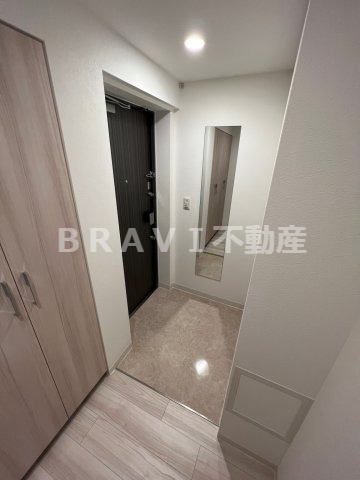 La Douceur谷町（旧 ミラージュパレス谷町ブライト）　BRAVI不動産の玄関|【ミラージュパレス谷町ブライト】毎日通る玄関はこちらです