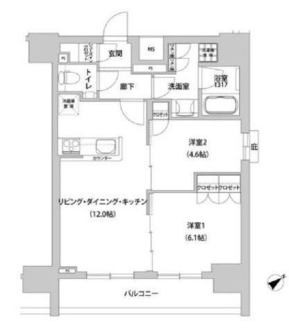 メトロステージ上野の間取り|スカイツリー隅田川花火大会見えます