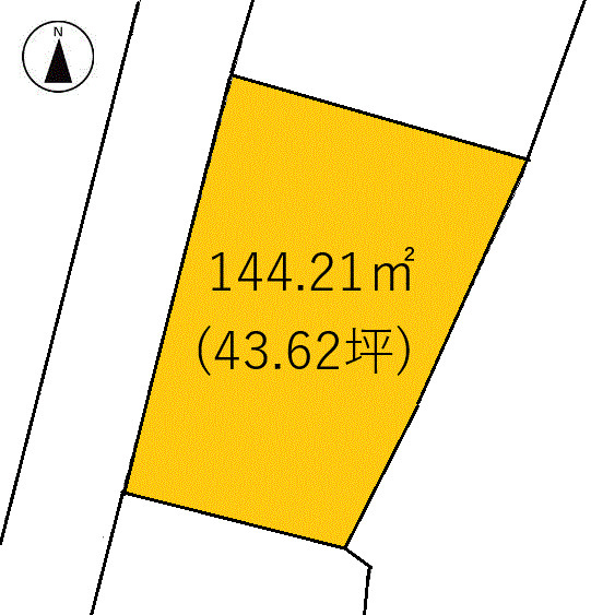 高岡郡佐川町の土地図