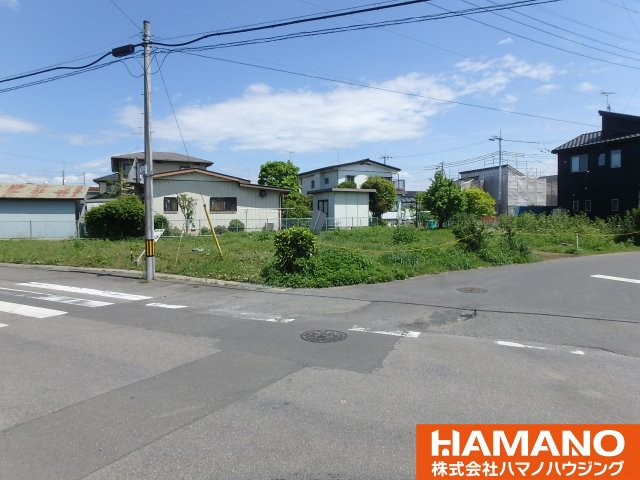 筑西市市野辺土地の外観
