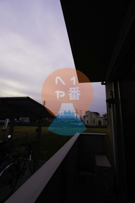 【展望】 | アミティエB棟 | ネット無料。窓からの眺めです