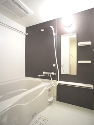 【浴室】 | ポラリスＡ | 浴室換気乾燥機と追い焚き機能付が付いています♪
