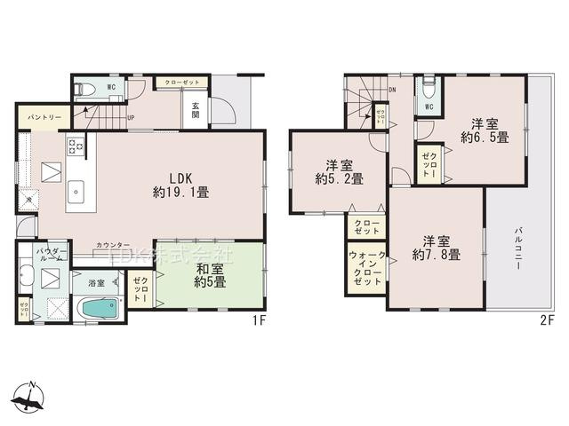 【間取り】 | 中古戸建／ふじみ野市苗間 | 間取りです