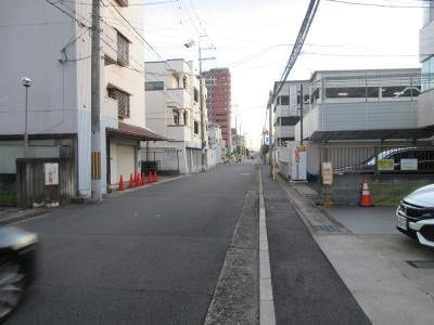 エスパシオ梅津の周辺|前面道路