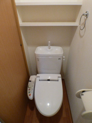 【トイレ】 | ブリッジサイド43 | 清潔感のあるトイレです