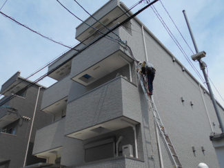 【外観】 | 落ち着いた色合いの外観です