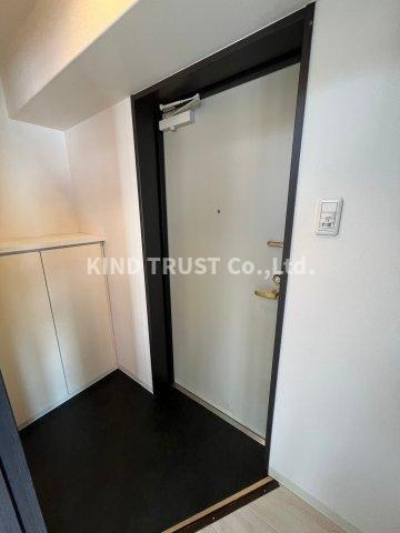 ハーベスト天満の玄関|落ち着いた玄関です