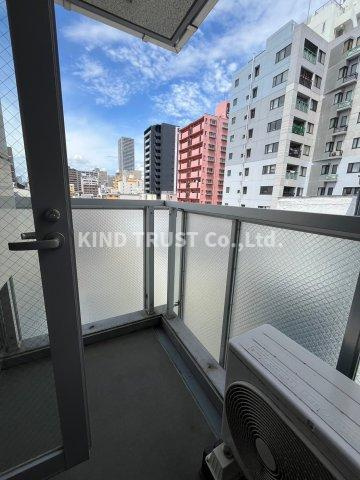 ハーベスト天満のバルコニー|バルコニーがあります