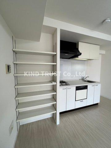 ハーベスト天満の収納|ちょっとした収納スペースも充実しています