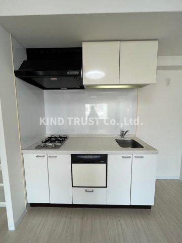 ハーベスト天満のキッチン|きれいなキッチンです