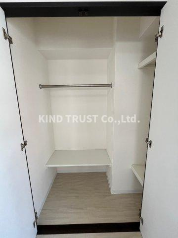 ハーベスト天満の収納|大きなものも収納できそうです