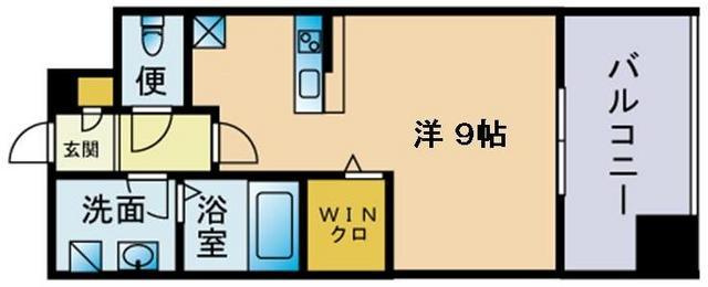 【間取り】 | トラストレジデンス博多駅南