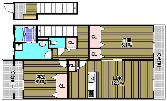ファミリアの間取り