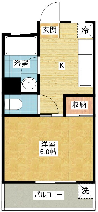 シャルムスワンの間取り|シャルムスワン