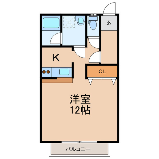 【間取り】 | シティパルスギモトⅤ