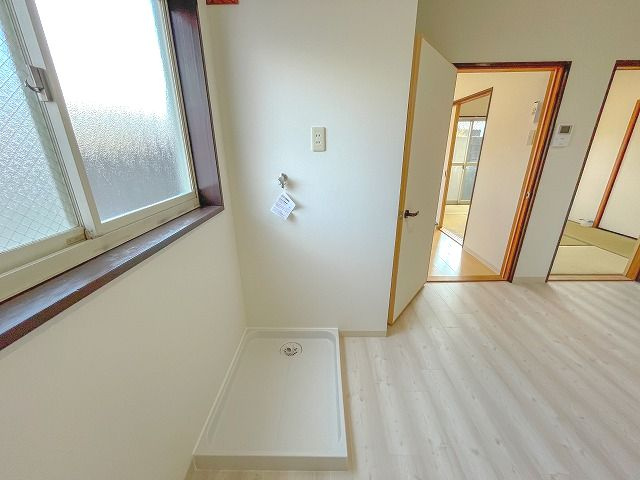 シティーライフ21比島の洗面所|ゆったりとスペースのある洗面所